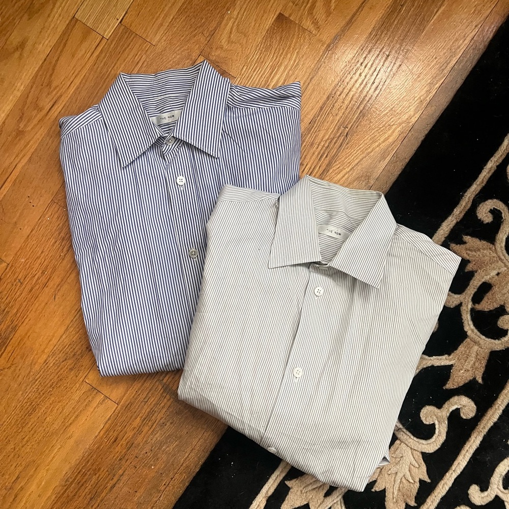 The Row Button Down Shirt Set of 2 Small
